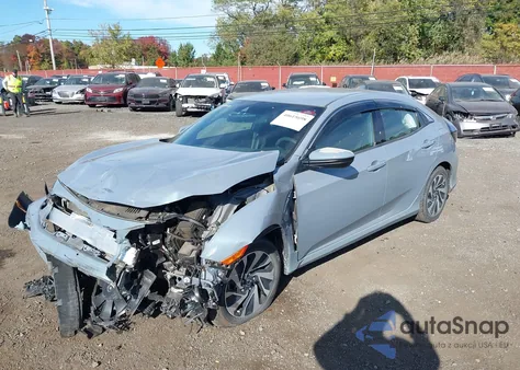 2017 Honda Civic Lx из США, поврежденный, VIN SHHFK7H32HU415215